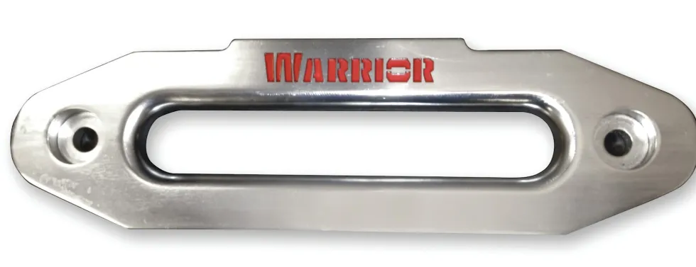 Warrior Winches Syntetguide i aluminium förstärkt för 10''-trumma Silver