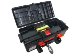 Warrior Winches Trojan 4000 Portabel Vinsch, 12V Syntetiskt rep