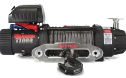 Warrior Winches T1000-100 Severe Duty Vinsch, 12V Armortek Extreme