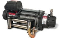 Warrior Winches T1000-100 Severe Duty Vinsch, 24V Stålvajer