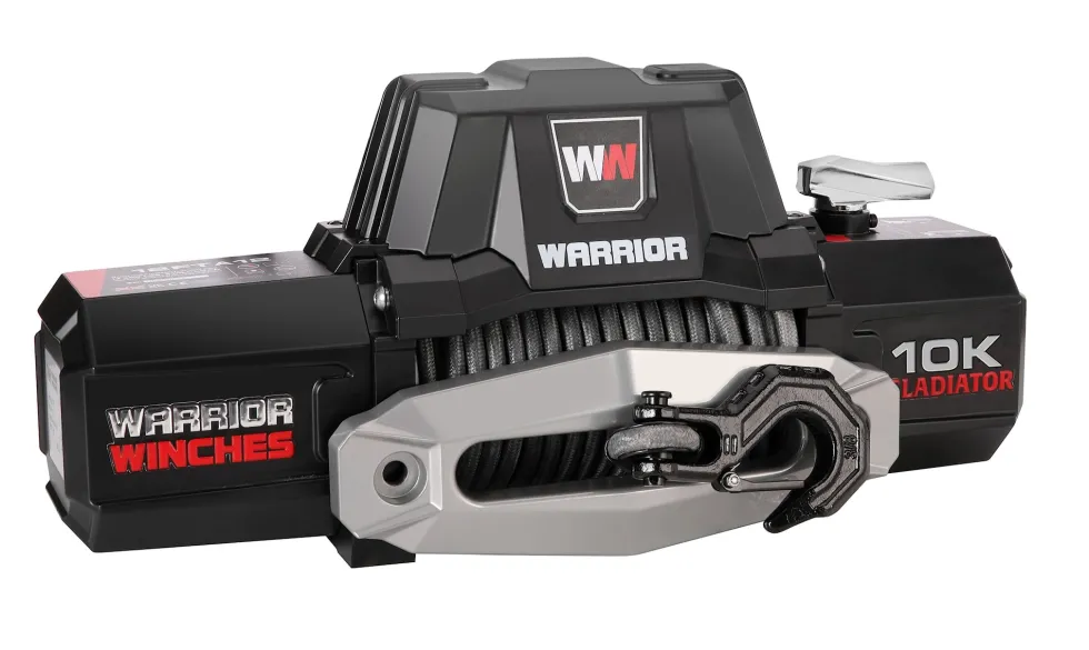 Warrior Winches Vinsch Gladiator 10,000 lbs, 12V Armortek Extreme