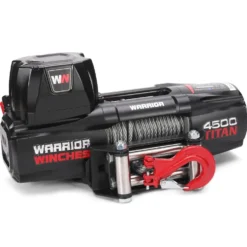 Warrior Winches Vinsch Titan 4500 Elektrisk vinsch - Stålvajer 24V