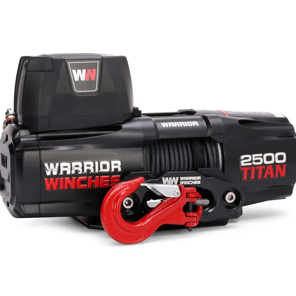 Warrior Winches Vinsch Titan 2500 Elektrisk vinsch - Armortek Extreme 12V