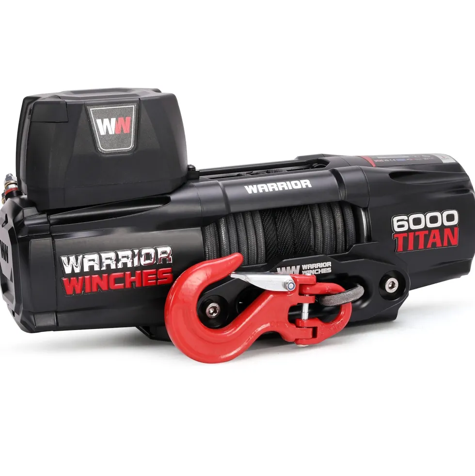 Warrior Winches Vinsch Titan 6000 Elektrisk vinsch - Armortek Extreme 12V