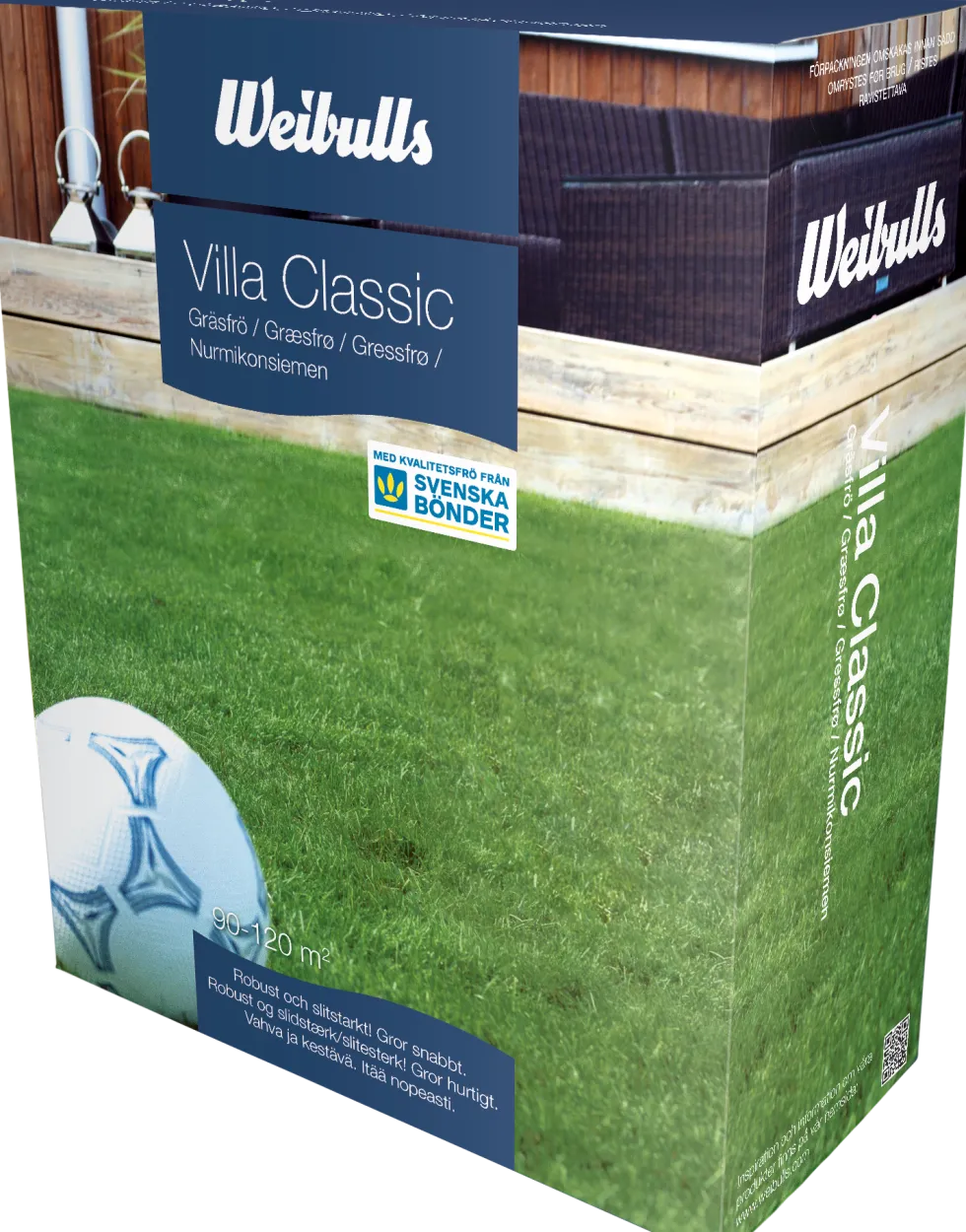 Weibulls Villa Classic Gräsfrö 3 kg