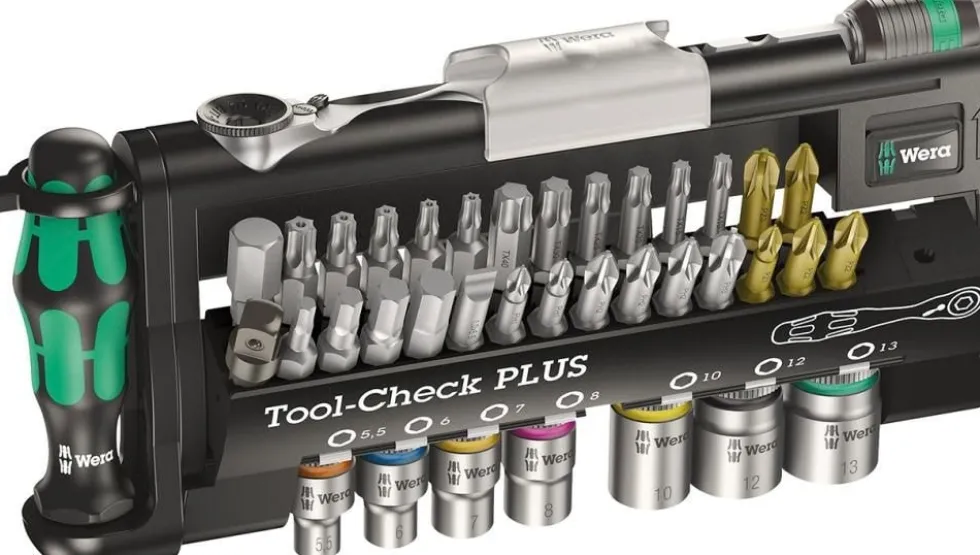 Wera Bitsskruvmejselsats Tool Check+ 39 delar