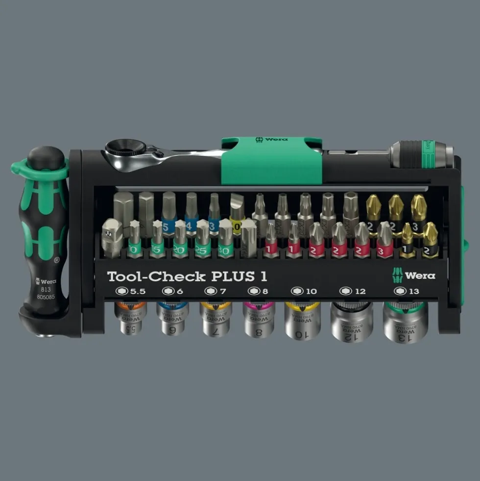 Wera Bitsskruvmejselsats Tool-Check PLUS 1, 39 delar