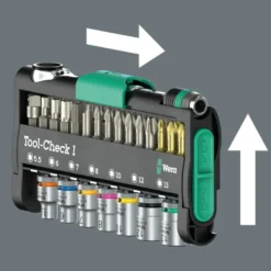 Wera Bitsskruvmejselsats Tool-Check 1, 38 delar