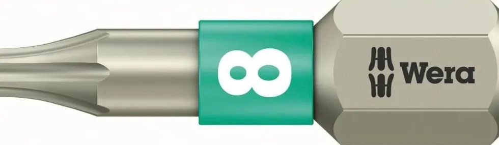 Wera Bits 1/4 Torsion Torx 25mm, rostfri