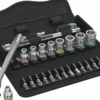 Wera Hylsnyckelsats 1/4 Zyklop Metall Switch 28 delar