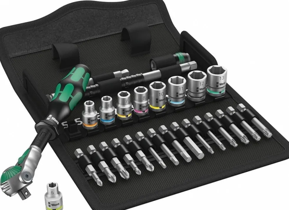 Wera Hylsnyckelsats 1/4 Zyklop Speed 28 delar