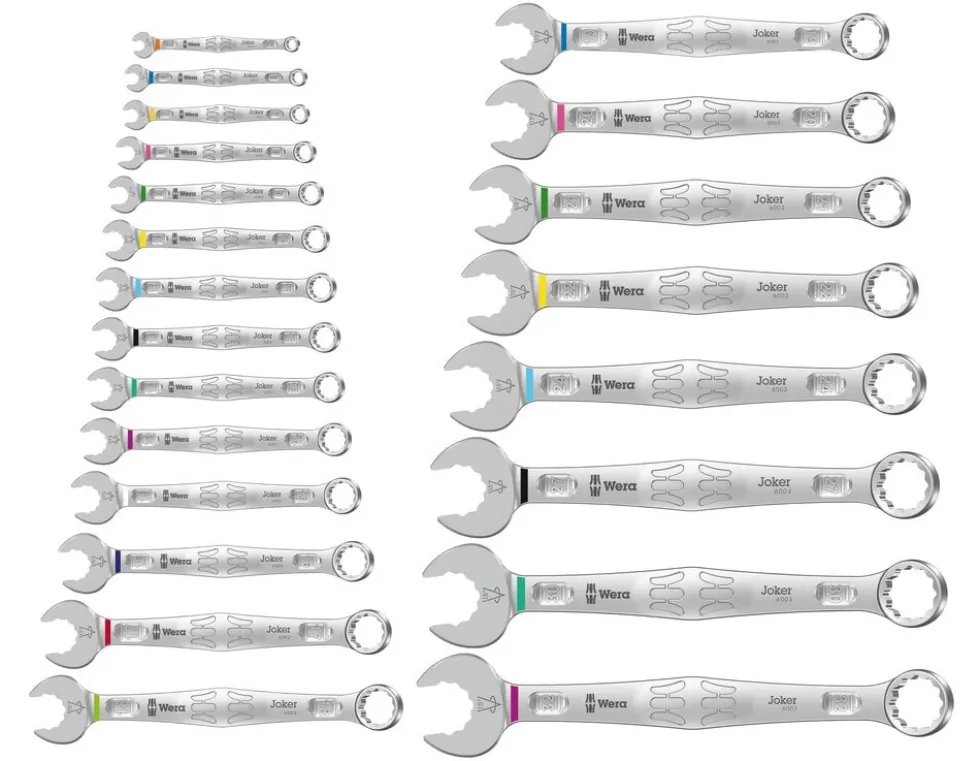 Wera Joker 6003 U-ringnyckel set 22 delar