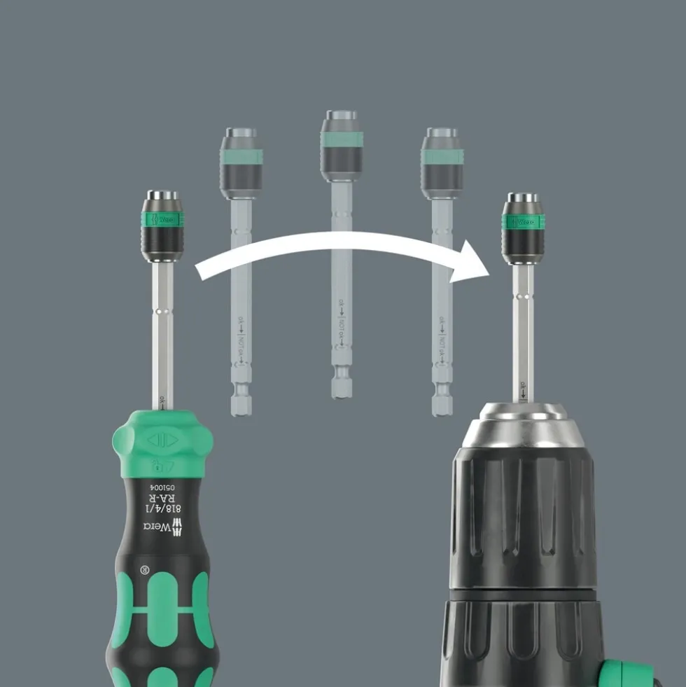 Wera Kraftform Kompakt 20 RA-R, 6 delar
