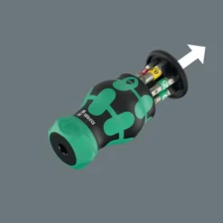 Wera Kraftform Kompakt Stubby-magasin RA 1, 6 delar