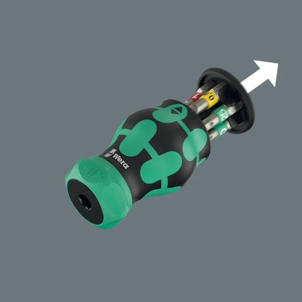 Wera Kraftform Kompakt Stubby-magasin RA 1, 6 delar