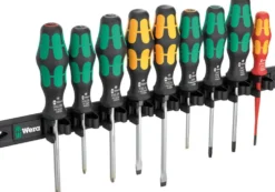 Wera 9650 Magnetlist Kraftform skruvmejselsats