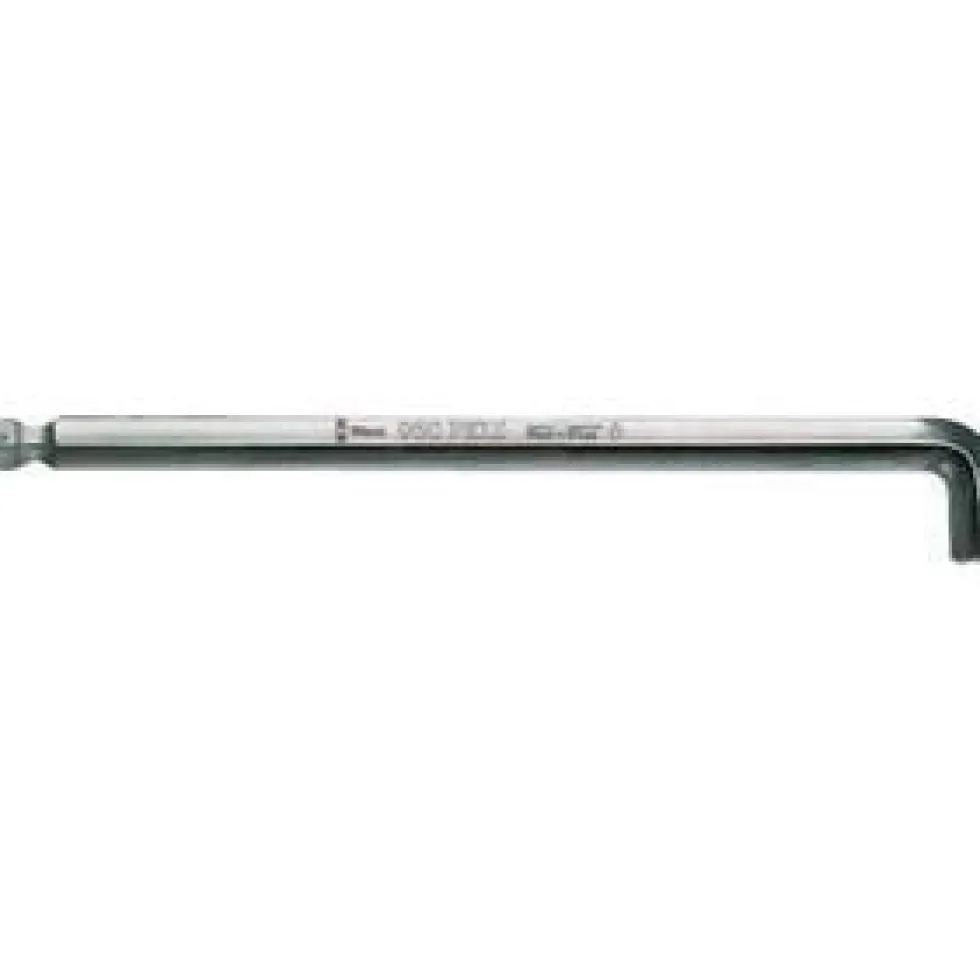 Wera Sexkantnyckel med kula Hex-Plus, lång med kort arm