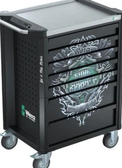 Wera 9706 Tool Rebel-verkstadsvagn Stainless 2