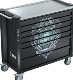 Wera 9701 Tool Rebel-verkstadsvagn Stainless XXL 1