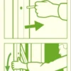 Wibe Instruktionsskylt stege WURS IS-ST