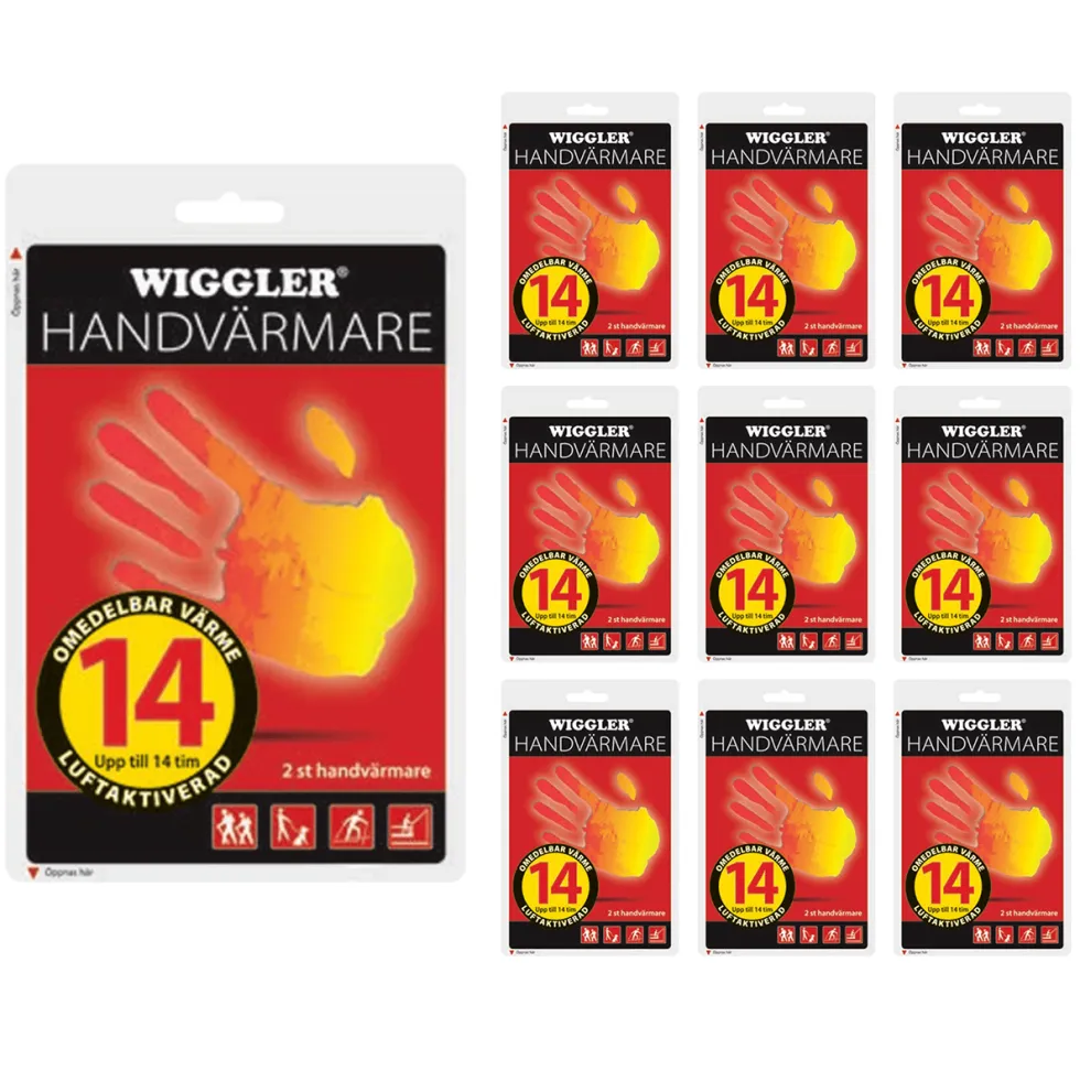 Wiggler handvärmare 10-par