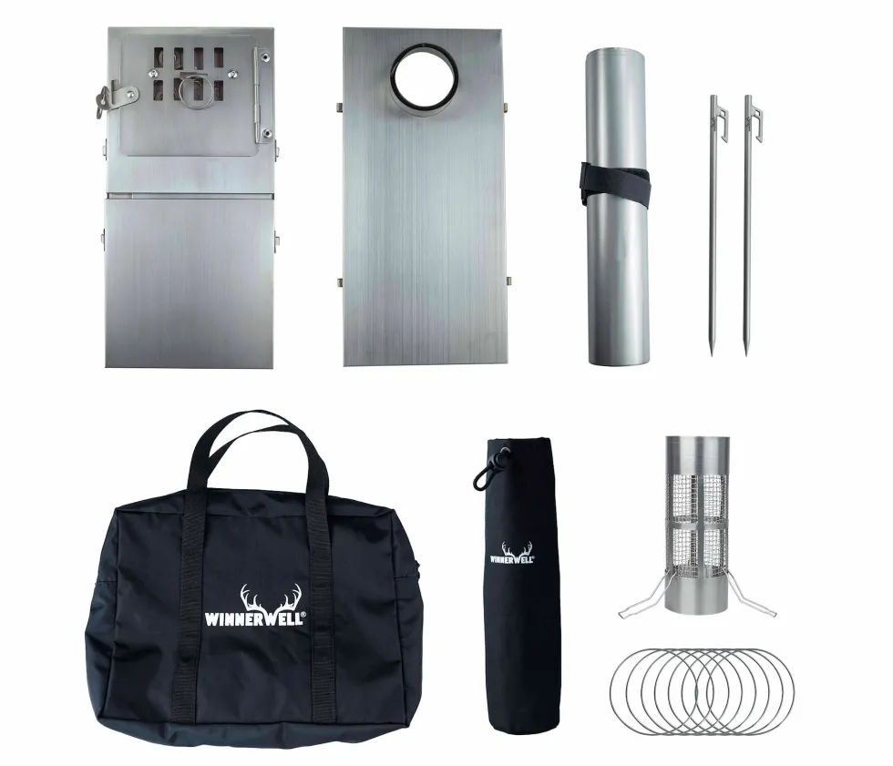 Winnerwell® Fastfold Ultralight Backpack Titanium Camping-kamin
