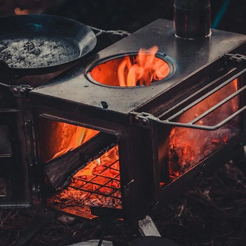 Winnerwell® Nomad View 1G M-sized Cook Camping-kamin