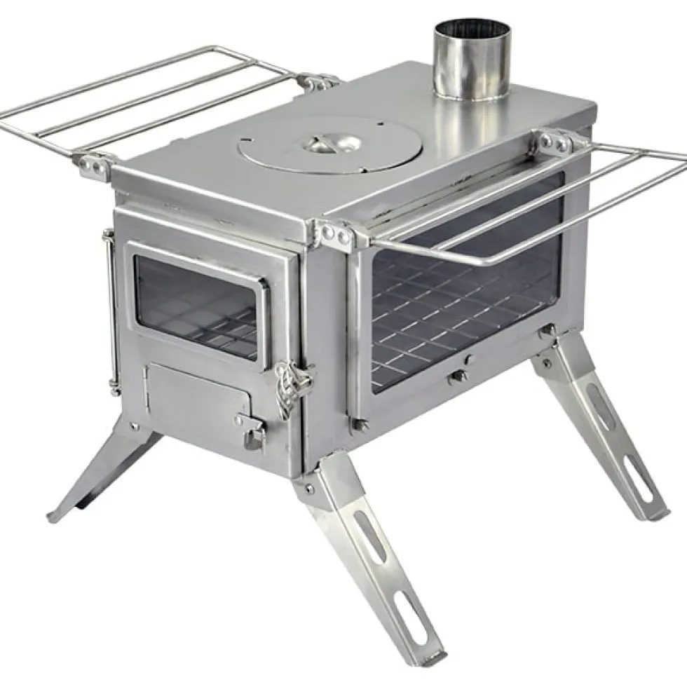 Winnerwell® Nomad View 1G M-sized Cook Camping-kamin