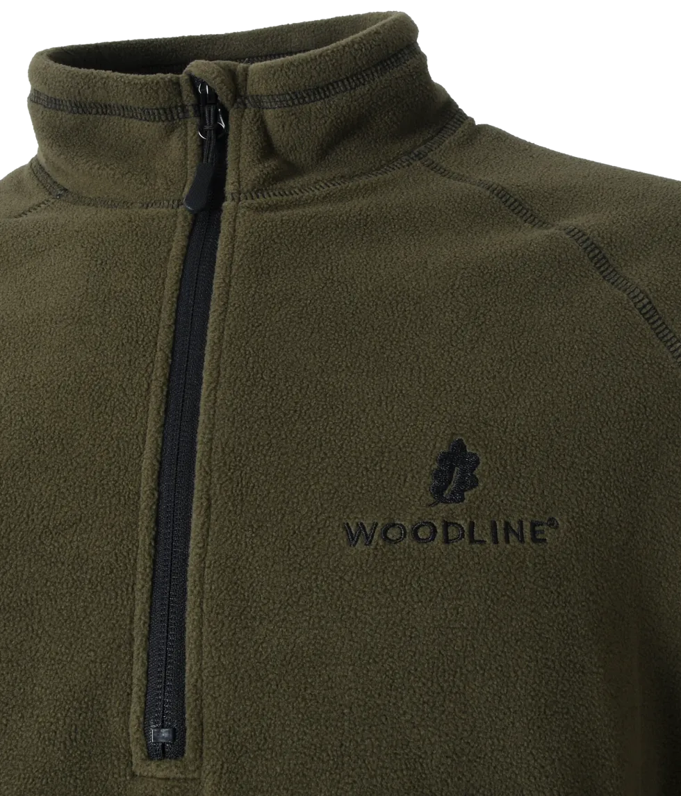Woodline Fleecetröja Pennebo Grön Herr