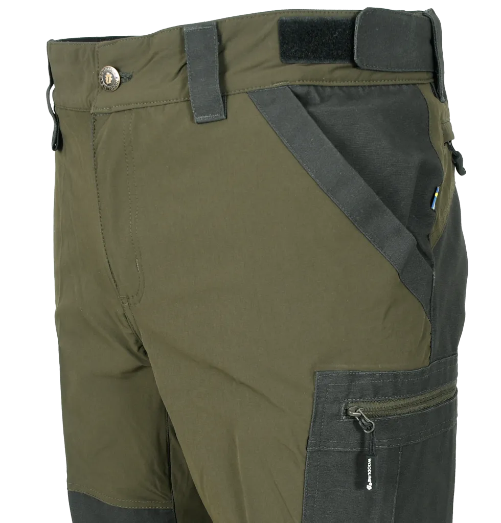 Woodline Granvik Shorts Herr Grön/Grå