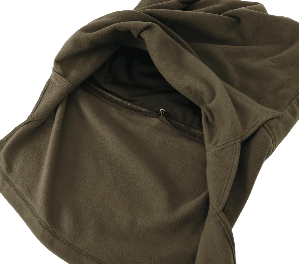 Woodline Huttla Anorak Fleecejacka Grön