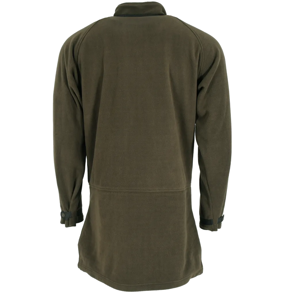 Woodline Huttla Anorak Fleecejacka Grön