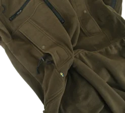 Woodline Huttla Anorak Fleecejacka Grön