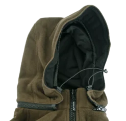 Woodline Huttla Anorak Fleecejacka Grön