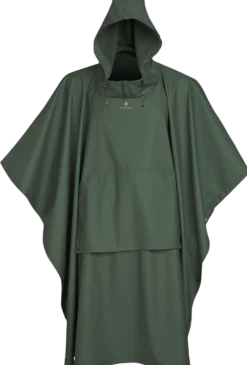 Woodline Regnponcho Grön