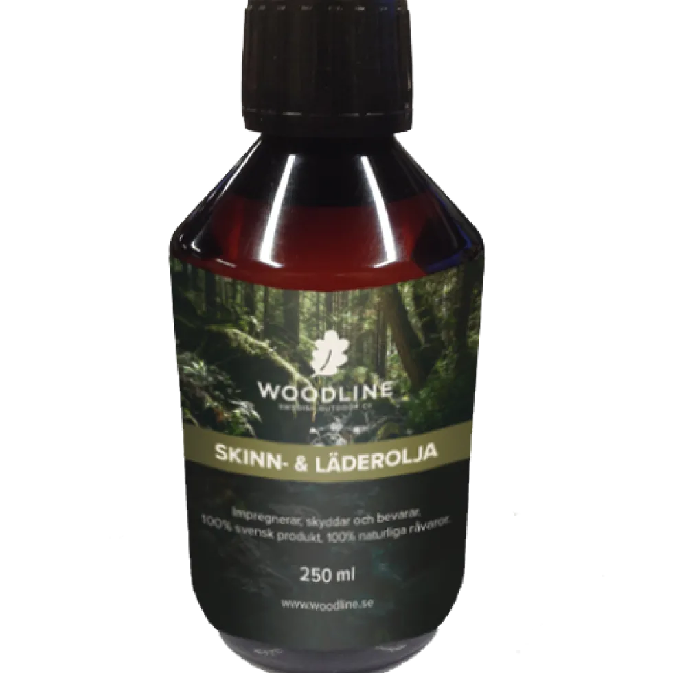 Woodline Skinn- & Läderolja 250 ml