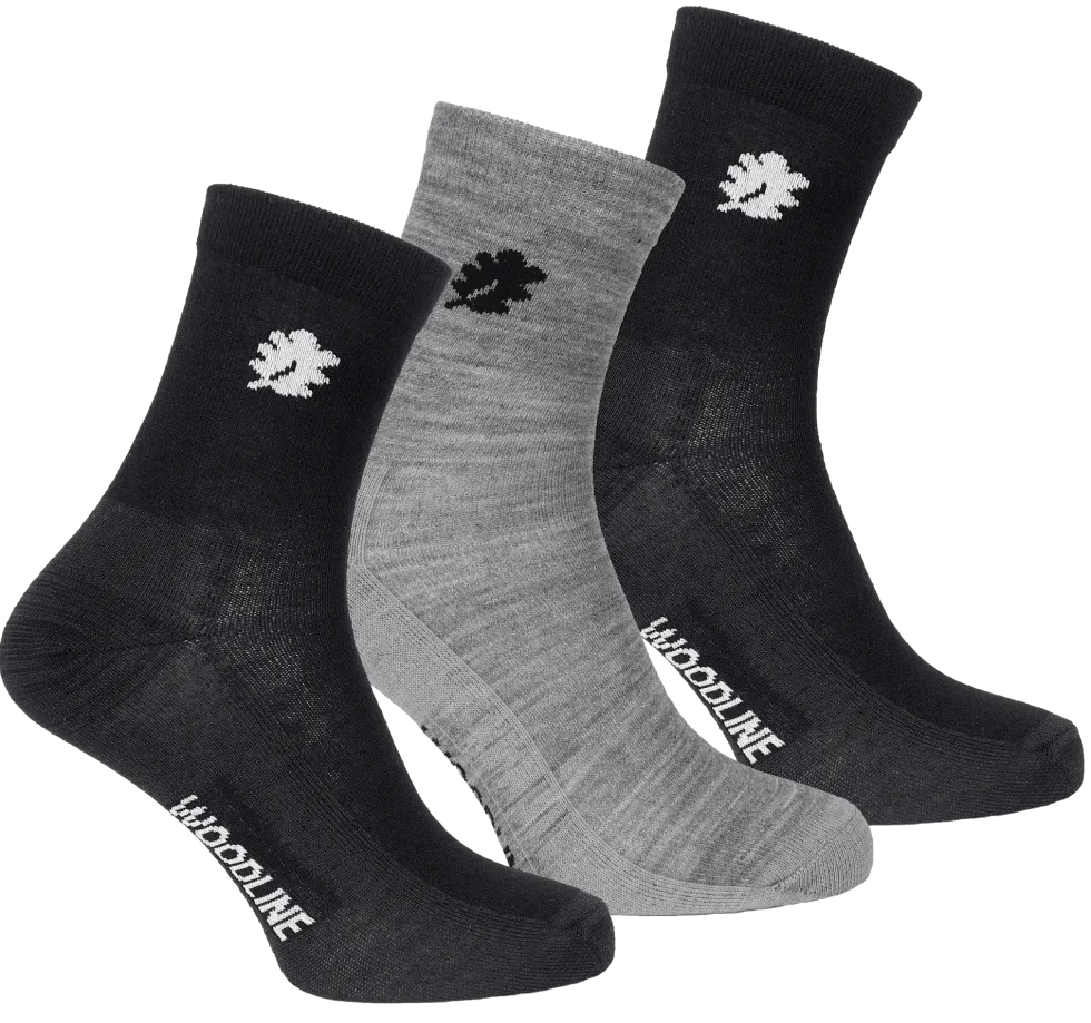 Woodline Socka Liner Merinoull 3-pack