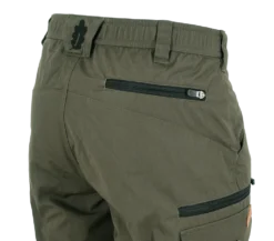 Woodline Tallbukt Fodrade Fritidsbyxor Herr Grön