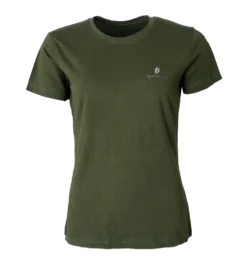 Woodline T-shirt Grön Dam