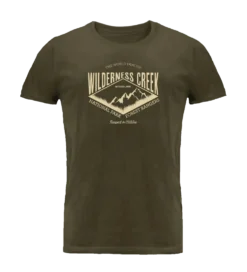 Woodline T-shirt Wilderness Creek Grön