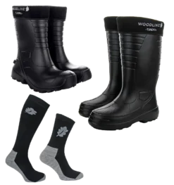 Woodline Tundra Stövlar + sockar (2 par)