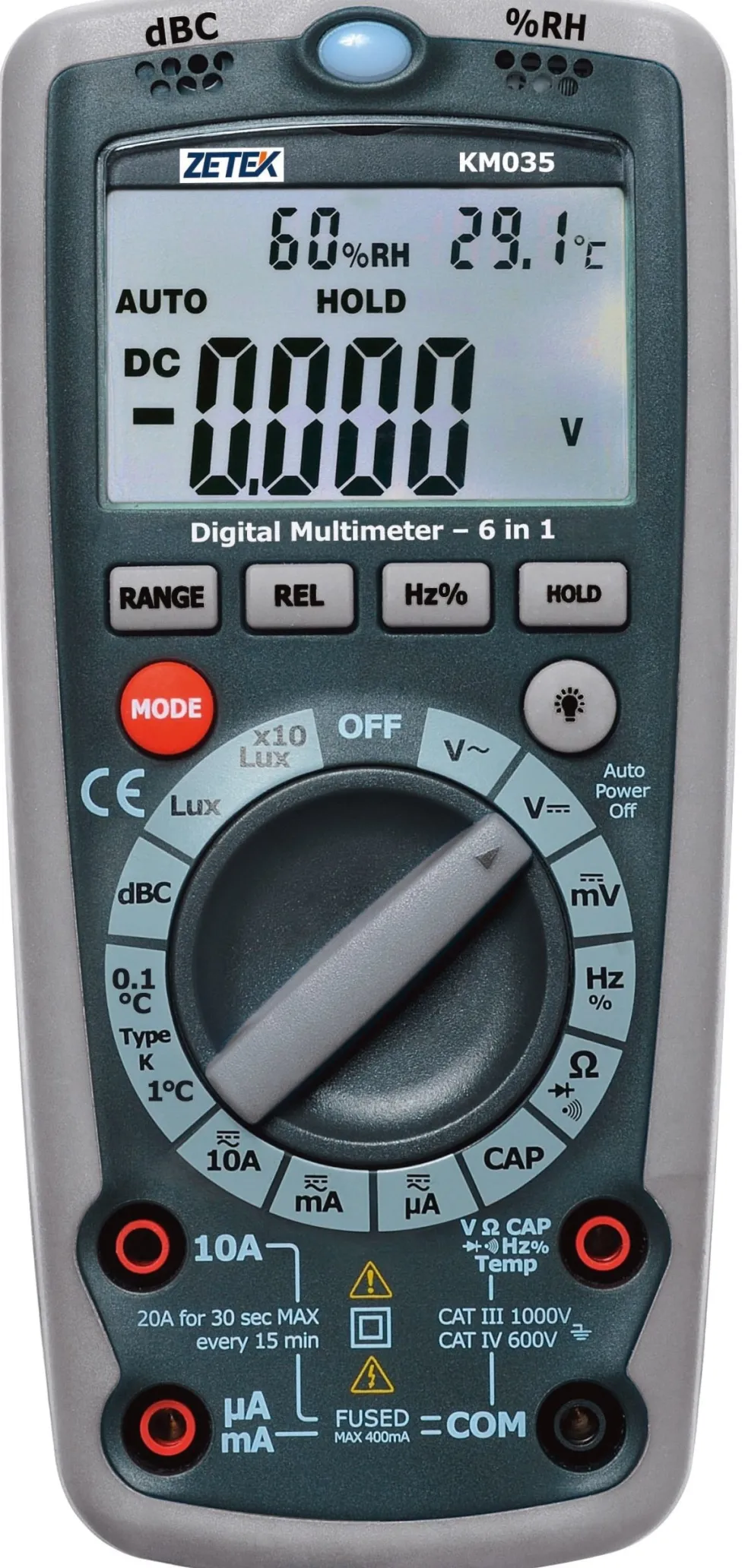 Zeca Allroundmultimeter Km035